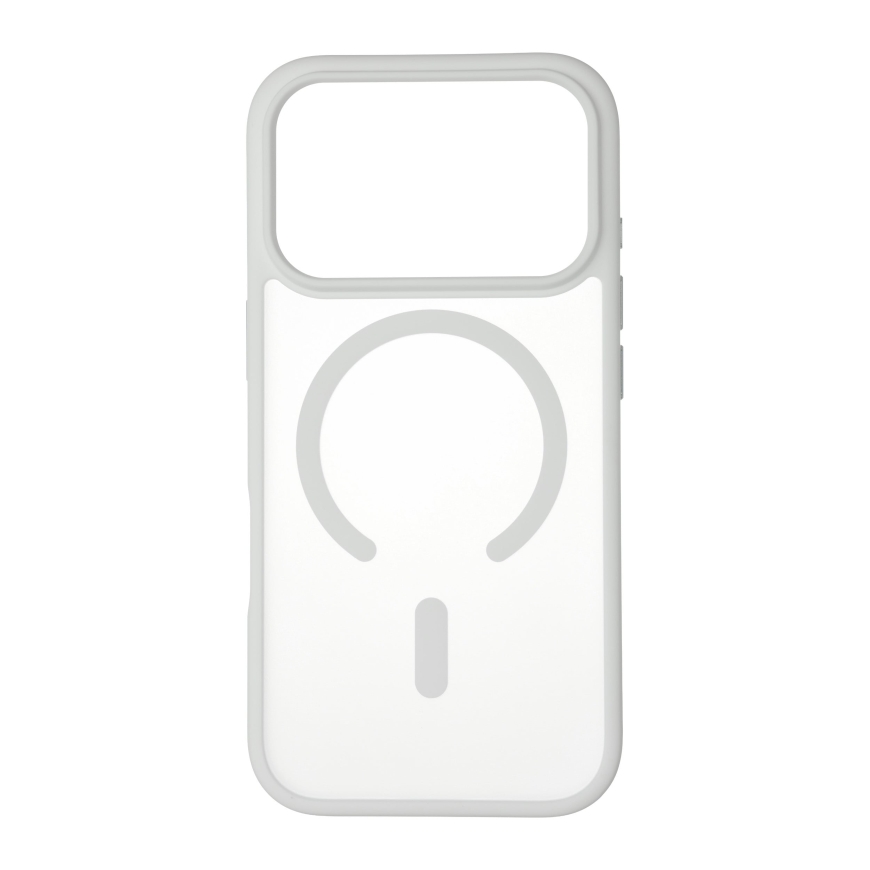 FoneKit MagSafe Soft Touch protective case, iPhone 18 Pro / 17 Pro, white