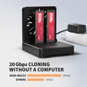 Axagon ADSA-M2C22 saugojimo diskų prijungimo stotis USB 3.2 Gen 2x2 Type-C Juoda Axagon ADSA-M2C22 saugojimo diskų prijungimo stotis USB 3.2 Gen 2x2 Type-C Juoda