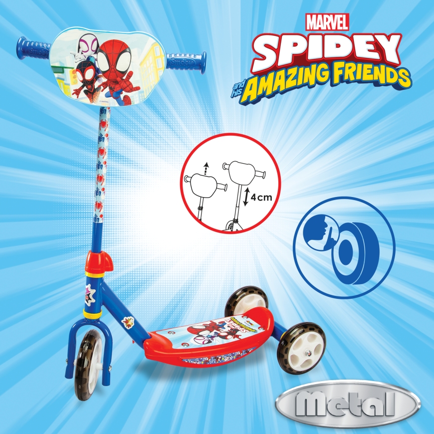 Smoby Spidey trijų ratų paspirtukas – 2