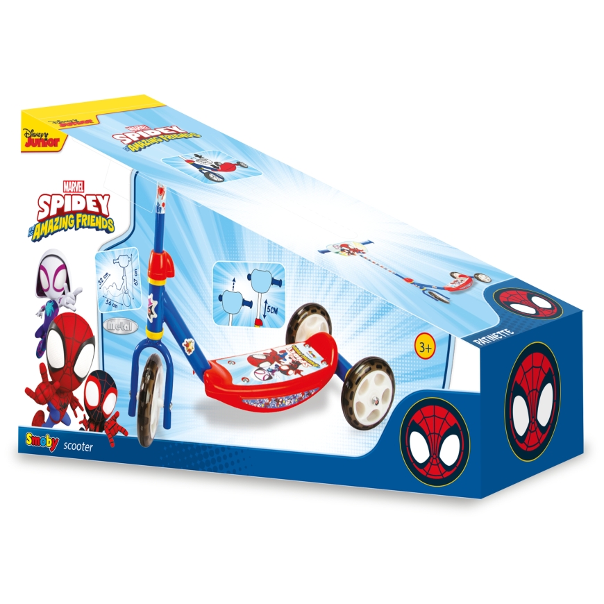 Smoby Spidey kolmipyöräinen potkulauta – 3