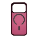 FoneKit MagSafe Soft Touch apsauga, iPhone 18 Pro / 17 Pro, bordo