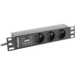 Lanberg LANBERG PDU-03E-0200-BK Lanberg PDU 10 1