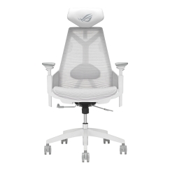 ASUS ROG Destrier Ergo Core White PC-pelituoli Verkkoistuin Valkoinen