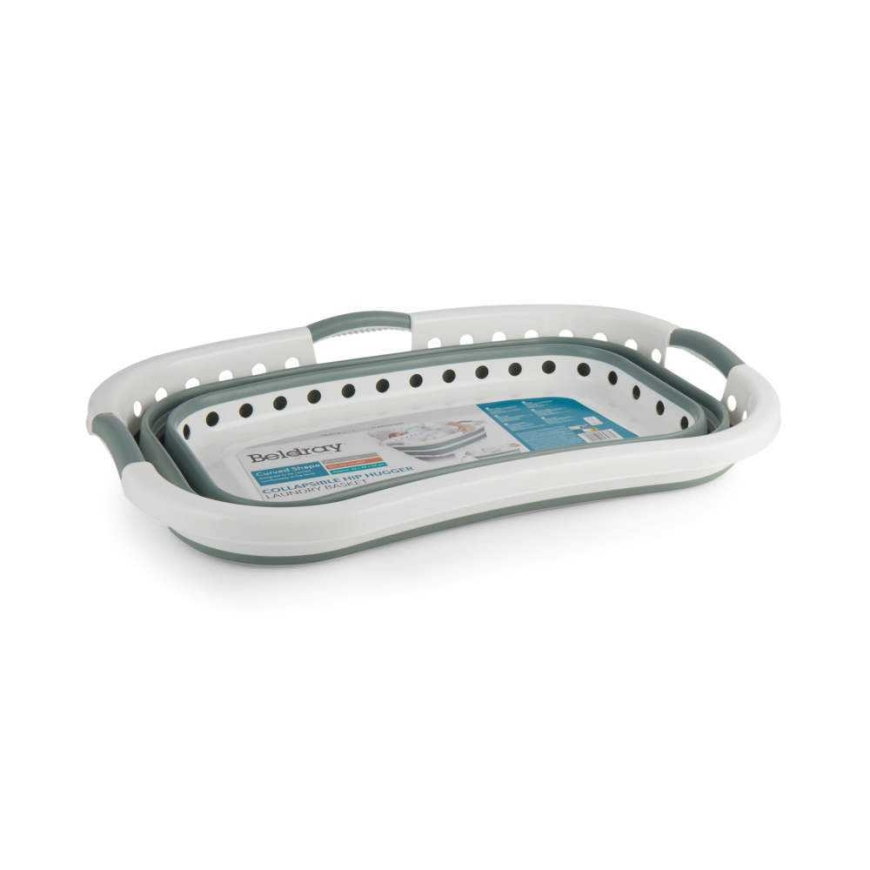 Beldray LA072979GRNFEU7 37 L Kokkuvolditav Hip Hugger pesukorv – 4