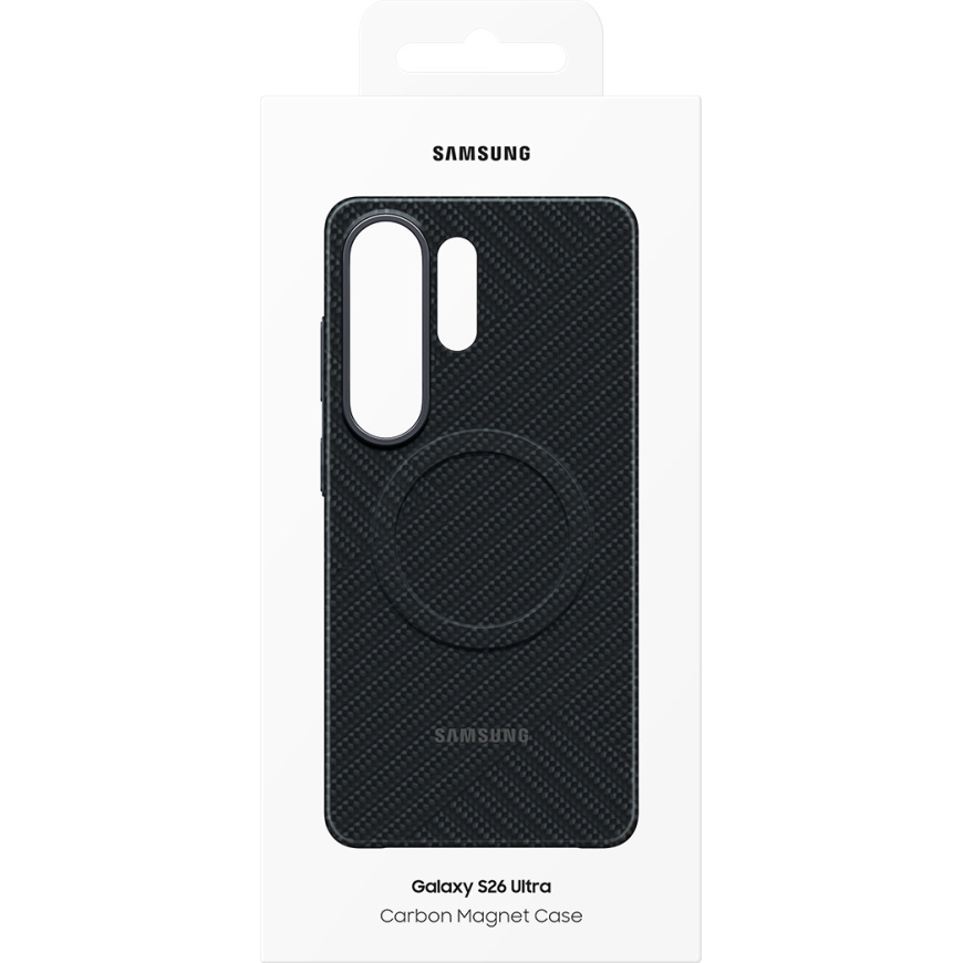 Samsung Galaxy S26 Ultra Carbon Magnet Qi2 Case, black – 5