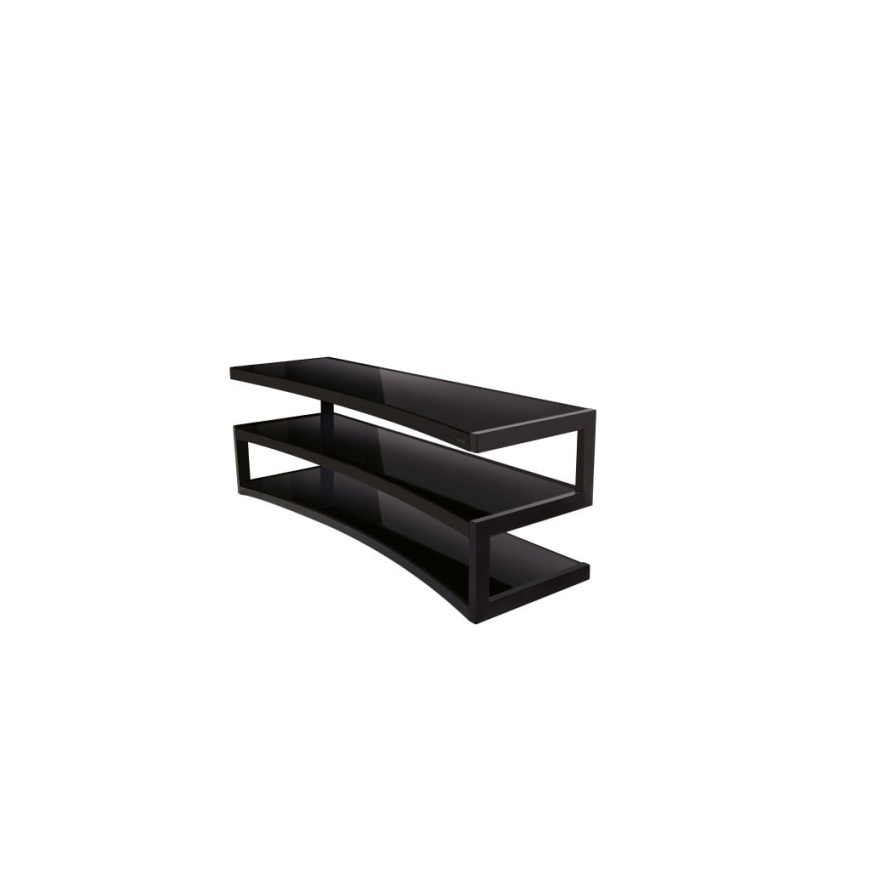 Norstone Esse Curve TV stand, black