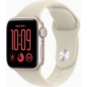 Apple Watch SE 3 44 mm Žvaigždžių šviesa/Paplūdimio juosta M/L