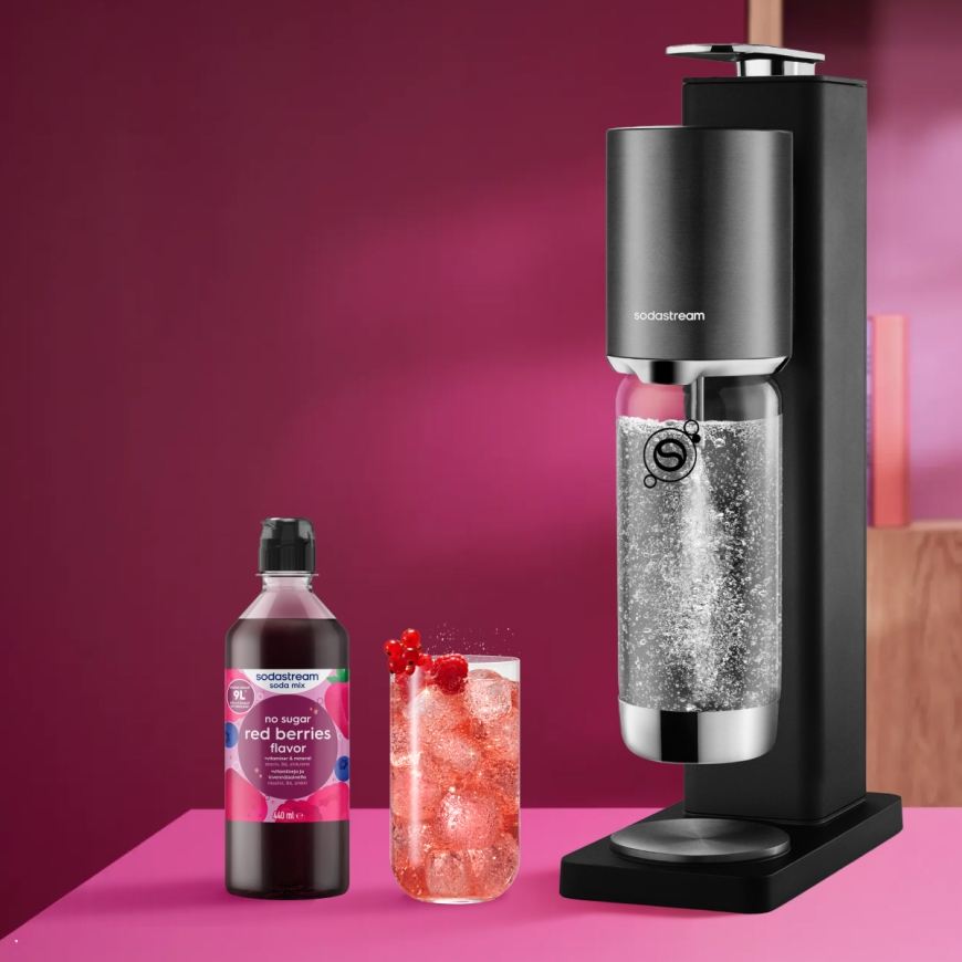 SodaStream Raudonos Uogos Be Cukraus 440 ml - gazuotas gėrimų koncentratas – 5