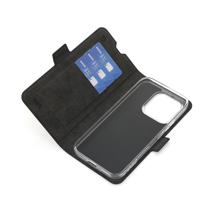 Wave Book Case, Honor 600 Lite, juodas – 5