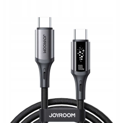 Joyroom SA60 StarTalk 100W USB-C -USB-C Кабель 1.2м - Черный