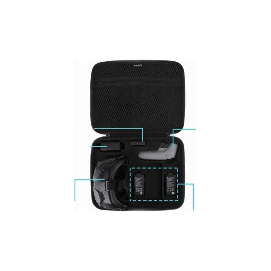 Sunnylife Suitcase Cover Holster Case + Goggles V2 + Controller for DJI Av – 4