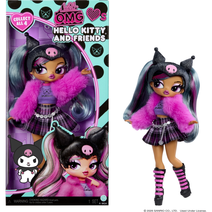 L.O.L. Surprise OMG Hello Kitty Kuromi кукла