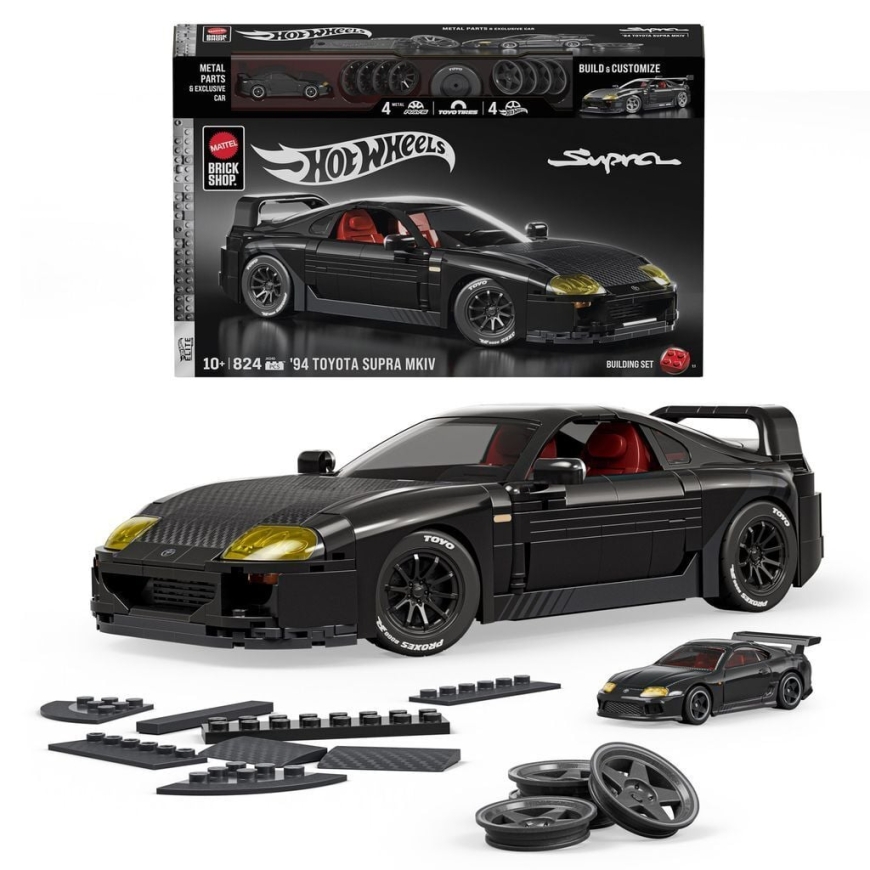 Hot Wheels Elite Series Toyota Supra MKIV rakennussetti – 2