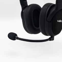 Valco Bezvadu mikrofons, melns, USB-C