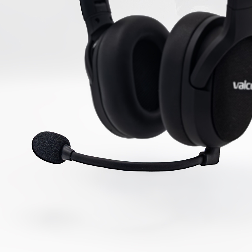 Valco Langaton mikrofonijuttu, musta, USB-C