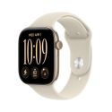 Apple Watch Series 12 (GPS) 46 mm light gold aluminum case and sand sport band, M/L Apple Watch Series 12 (GPS) 46 mm light gold aluminum case and sand sport band, M/L