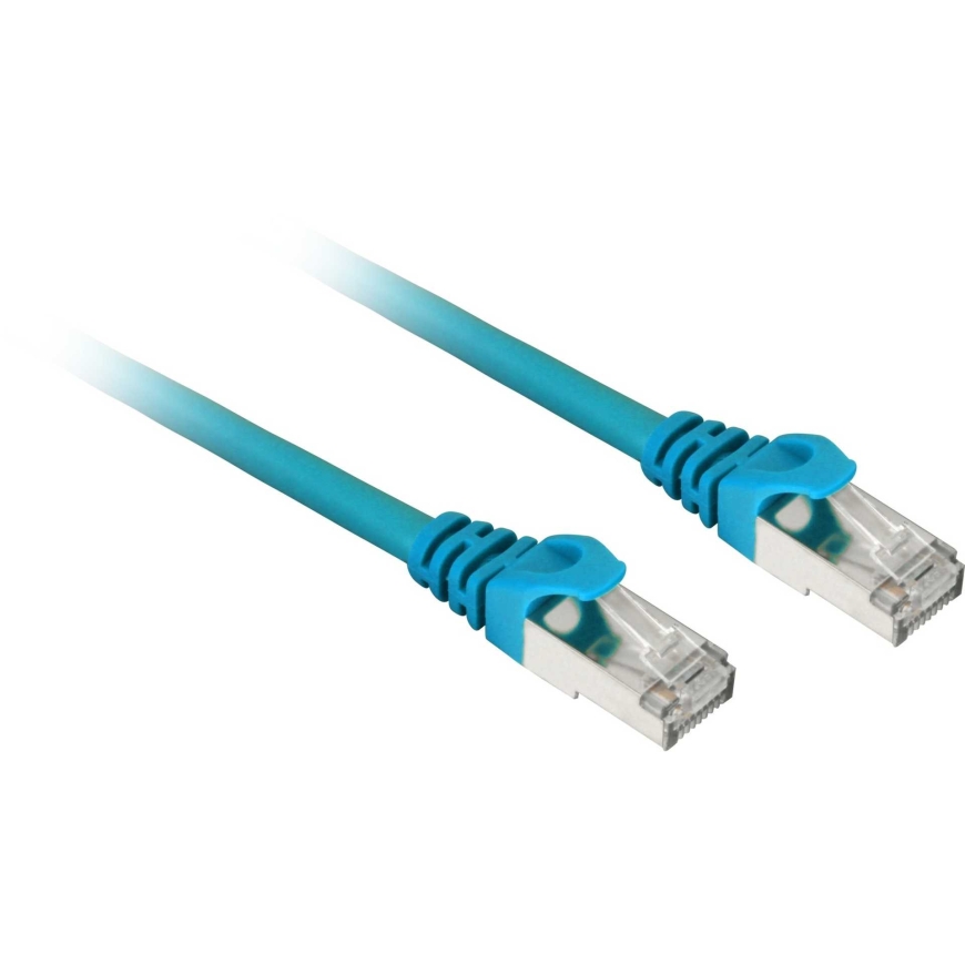 Sharkoon Network cable RJ45 SFTP Cat7a raw cable 5 m Blue
