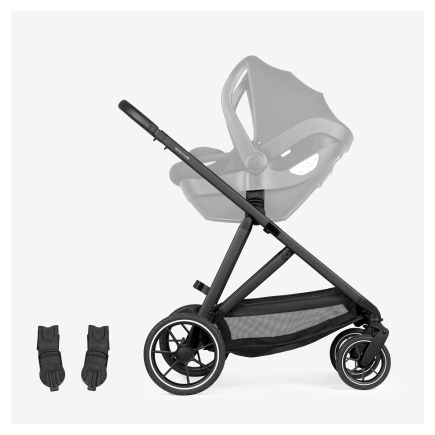 Hauck Grow N Care Twin rati, pelēks – 5