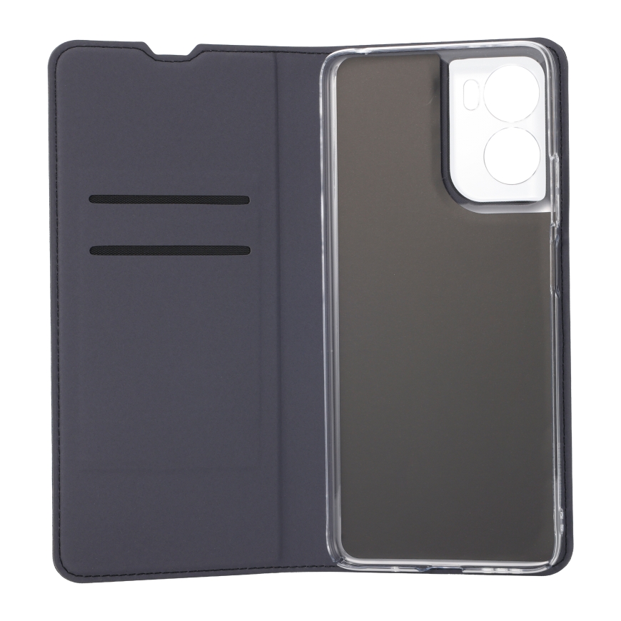 FoneKit BookCase kaitsekott, Motorola G06, must – 3