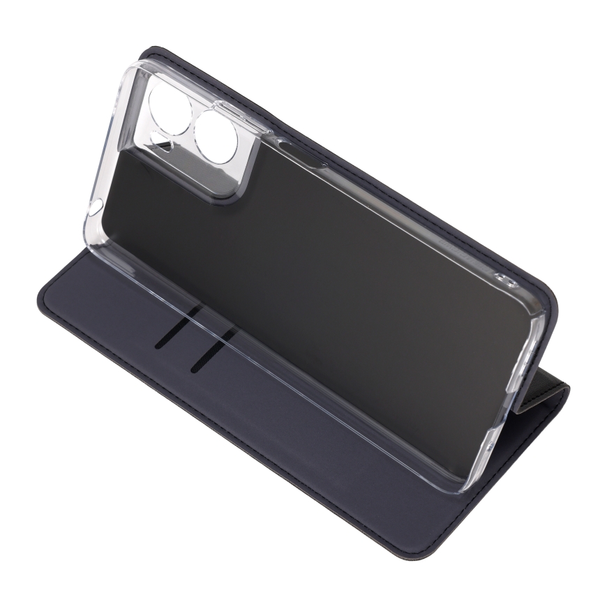 FoneKit BookCase kaitsekott, Motorola G06, must – 5