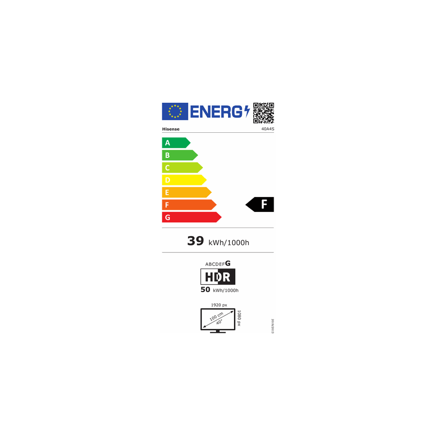 Hisense 40A4S – 3