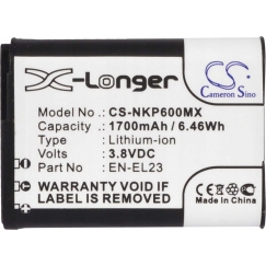Cameron Sino CS-NKP600MX Enel23 / En-el23