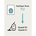 Miele HyClean Pure TU XL-pack pölypussipakkaus, 8kpl Miele HyClean Pure TU XL-pack pölypussipakkaus, 8kpl