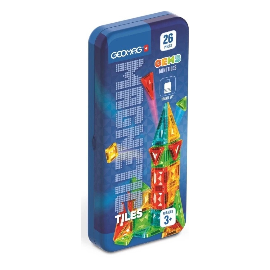 Geomag Magnetic Constructor - Small Tiles (26 pcs)