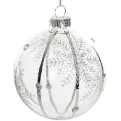 Eurofirany SW/B/SZ/181A 8CM SREB+TRAN