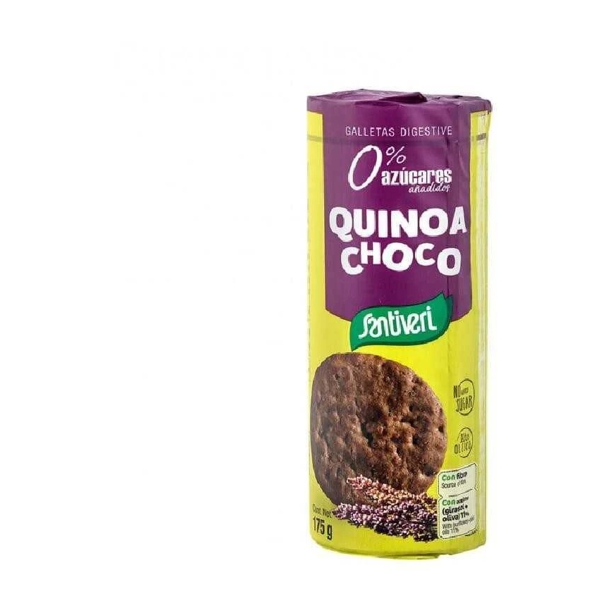 "Santiveri Digestive Quinoa Chocolate Cookies" 175g