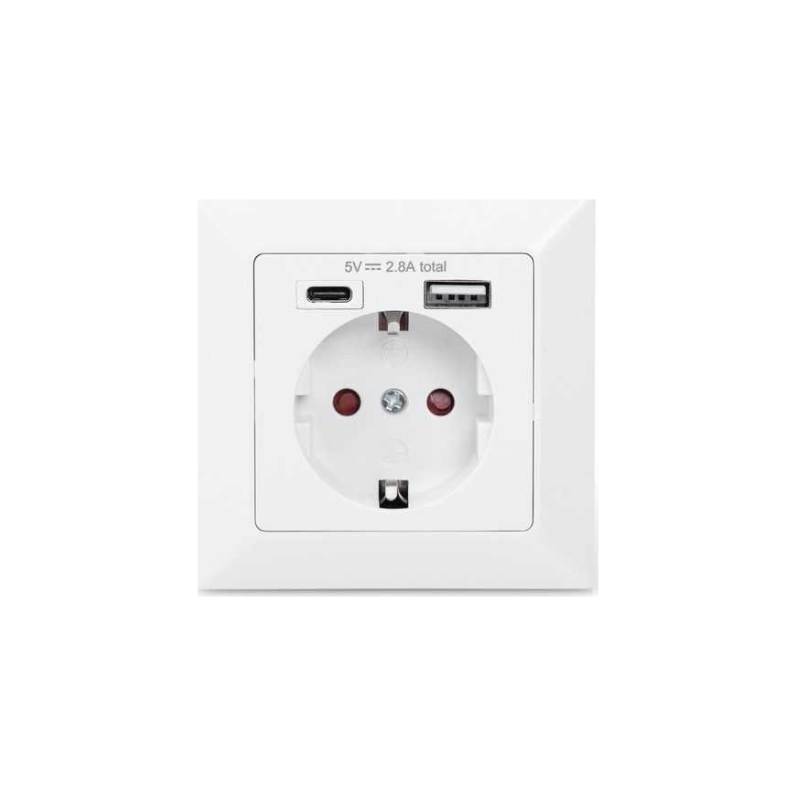 SAFETY PLUG FOR FLUSH MOUNTING