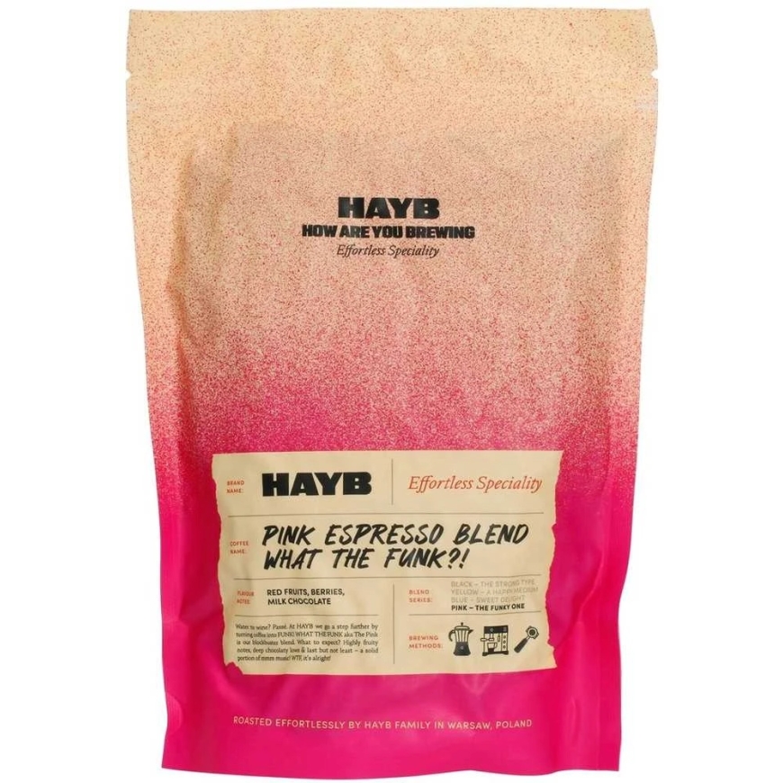 HAYB - Rozā espresso maisījums - WTF?! Natural 250 g – 3