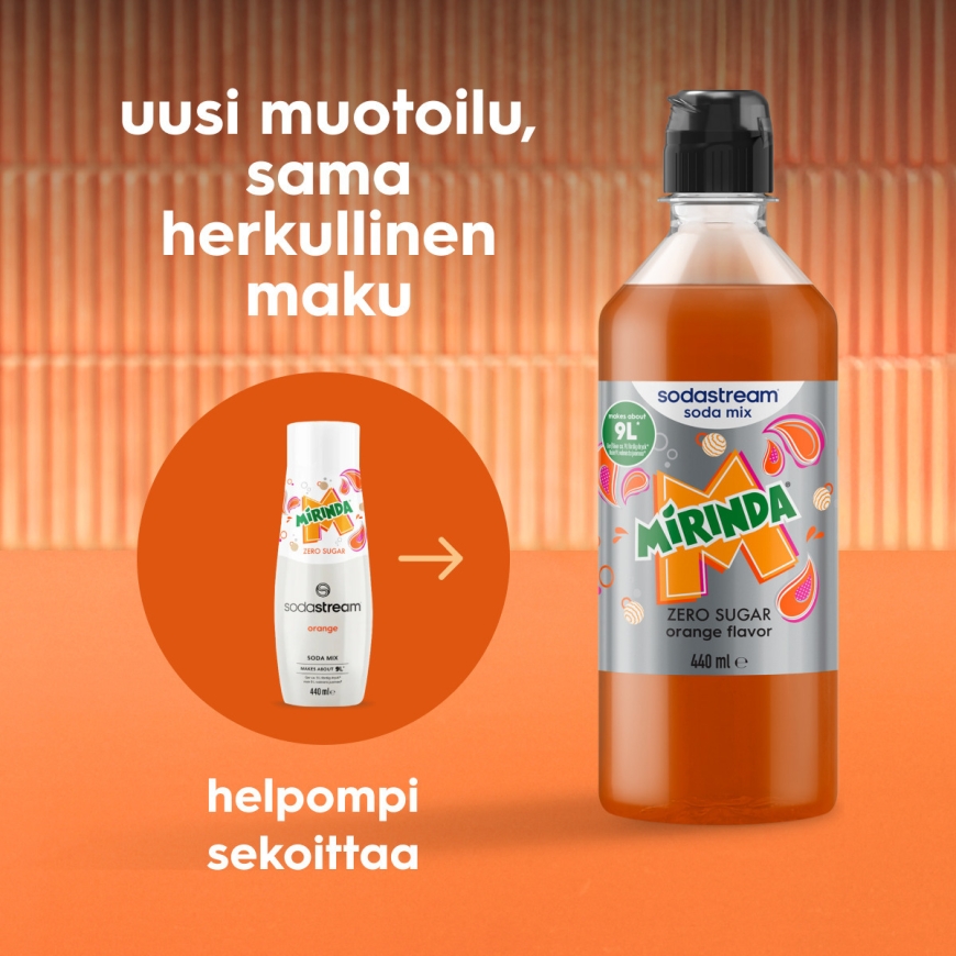 SodaStream Mirinda Zero 440 ml -gāzēto dzērienu koncentrāts – 2