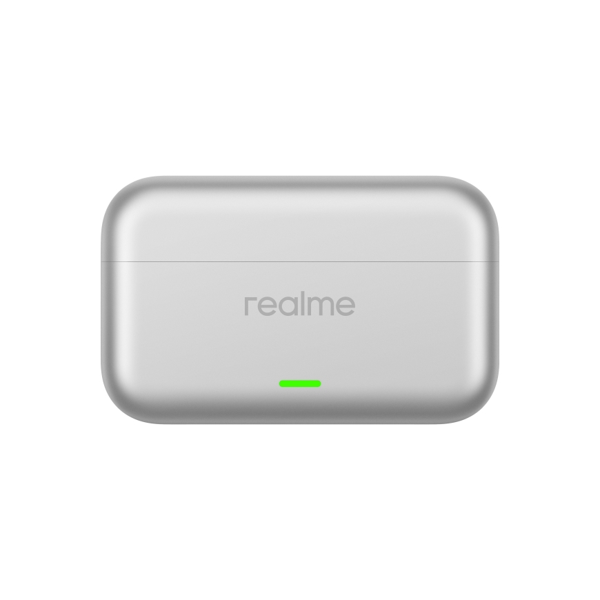 realme Buds T500 Pro belaidės ausinės, sidabrinė/oranžinė – 5