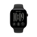 Apple Watch Series 12 (GPS) 46 mm melna alumīnija korpuss un melns sporta siksna, S/M Apple Watch Series 12 (GPS) 46 mm melna alumīnija korpuss un melns sporta siksna, S/M