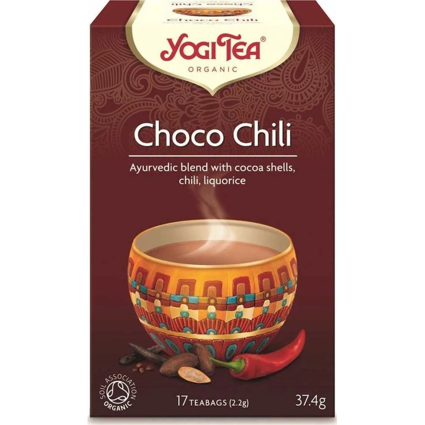 Yogi Tea Yogi Tea – chocolate – active biological substances, 17 tea bags – 2