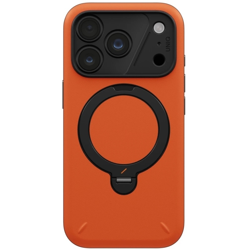 Чехол UNIQ Elix для iPhone 18 Pro / 17 Pro 360 вращающаяся подставка оранжевый – 3