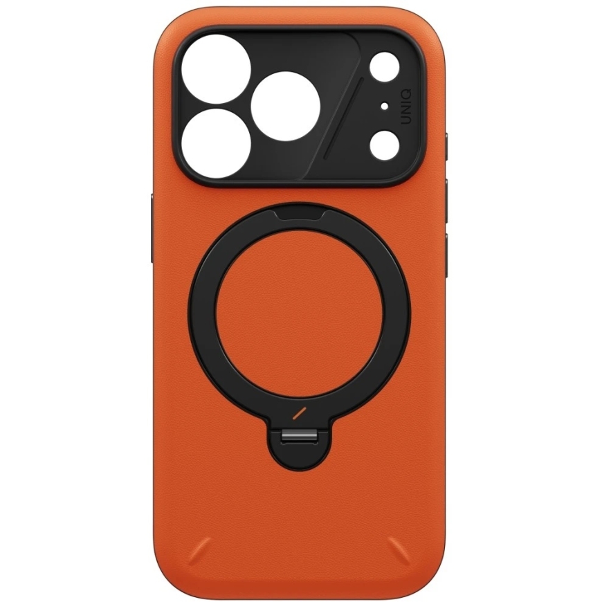 UNIQ Elix Case for iPhone 18 Pro / 17 Pro 360 Rotating Kickstand orange – 4