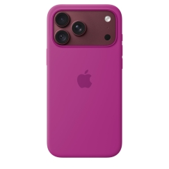 Apple iPhone 18 Pro Max silikoonkaitse MagSafe'is Magenta