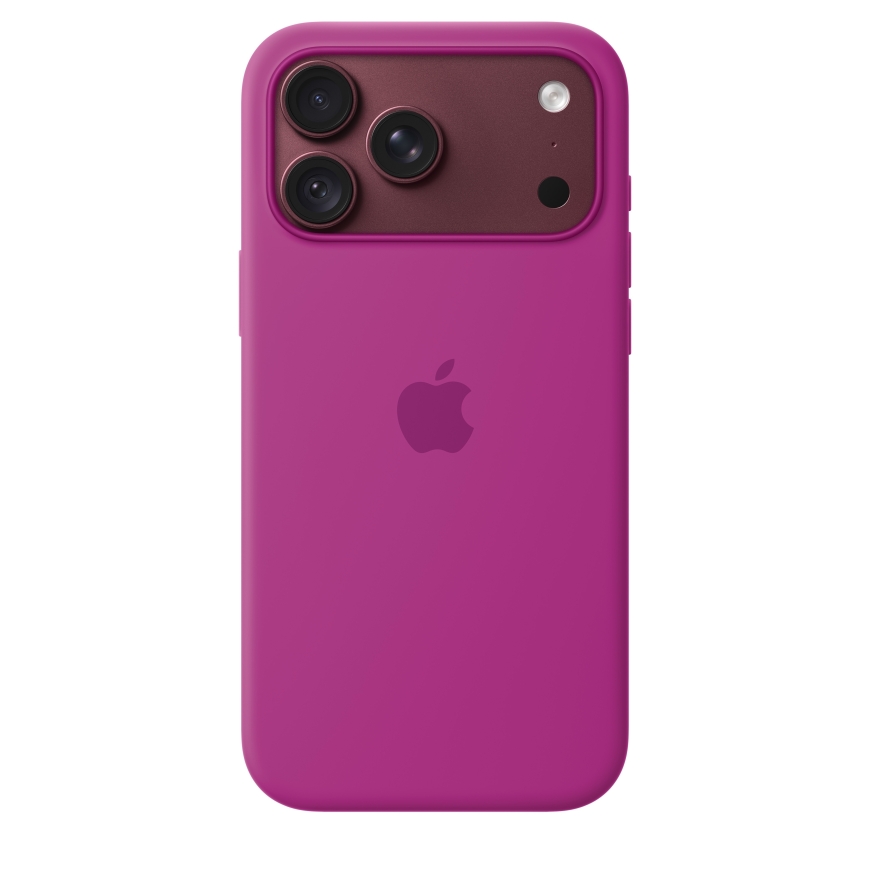 „Apple iPhone 18 Pro Max“ silikoninė dėklas su „MagSafe“ Magenta