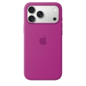 Apple iPhone 18 Pro Max silikona apvalks ar MagSafe Magenta