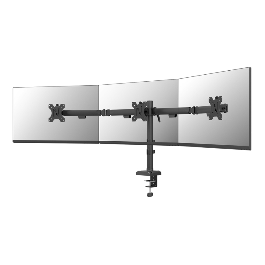 Neomounts DS60-600BL3 monitorin kiinnike ja jalusta 68,6 cm (27") Vastaanotto Musta