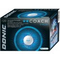 Stalo teniso kamuoliukai DONIC P40+ Coach 2žv. 120 vnt Baltas Stalo teniso kamuoliukai DONIC P40+ Coach 2žv. 120 vnt Baltas