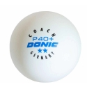 DONIC P40+ Coach Table Tennis Balls 2-star 120 pcs White