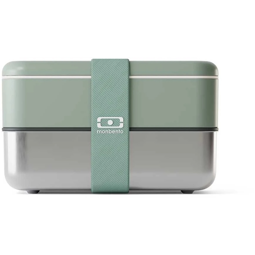 Monbento Sense Original Bento Lunch Box 1.2L Green Natural – 2
