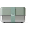 Monbento Sense Original Bento Lunch Box 1.2L Green Natural Monbento Sense Original Bento Lunch Box 1.2L Green Natural
