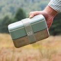 Monbento Sense Original Bento Lunch Box 1.2L Green Natural Monbento Sense Original Bento Lunch Box 1.2L Green Natural