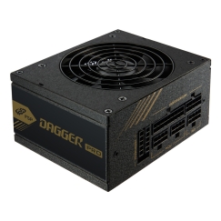 FSP DAGGER PRO 650W virtalähdeyksikkö 20+4 pin ATX SFX Musta