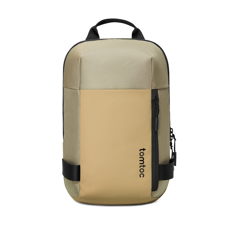 tomtoc Navigator T24 Sling bag pleca soma, bēša