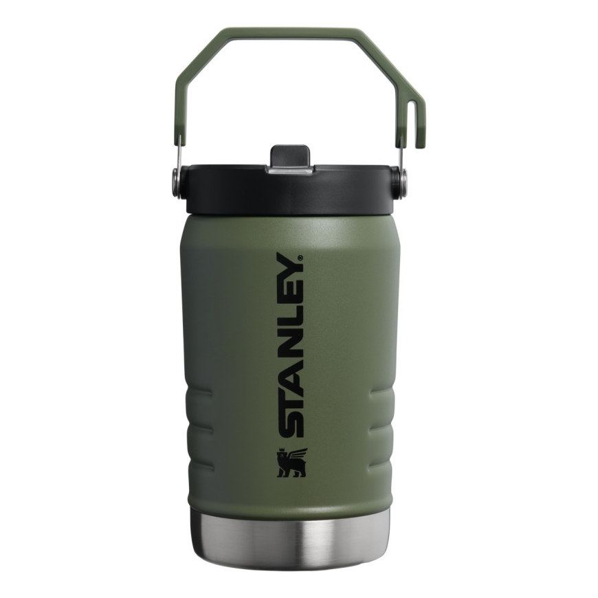 Stanley IceFlow™ Flip Straw 2.0 water jug, 1180 ml, green